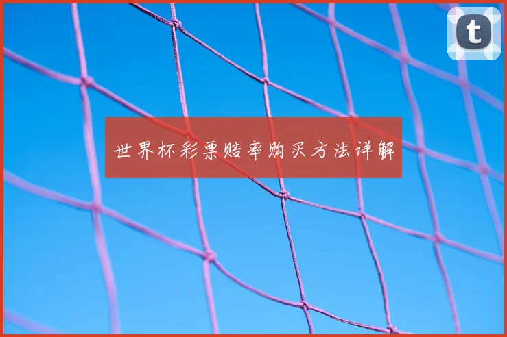 世界杯彩票赔率购买方法详解